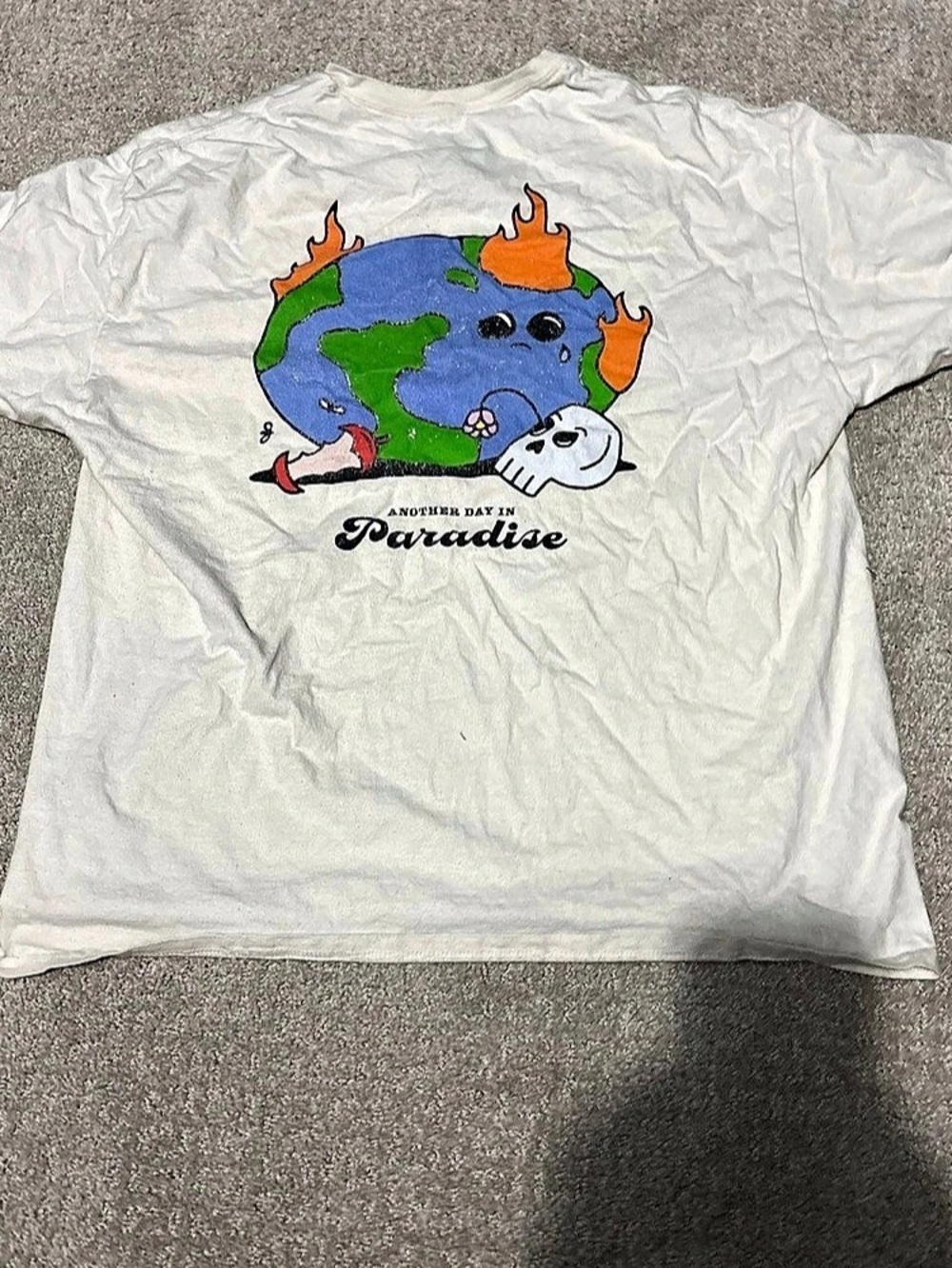Pacsun Graphic Tee White Size XL